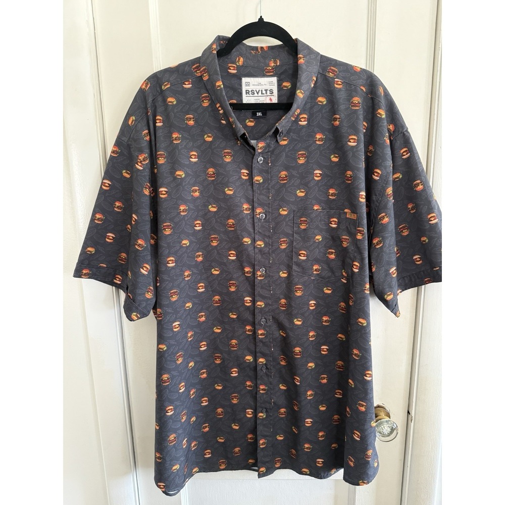 RSVLTS The Roosevelts Bobs Burgers Flippin Fantastik Food Series XXXL 3XL Black